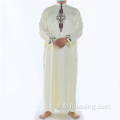 Dubaï Qatar Thawb Style African Islamic Vêtements Thobe